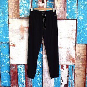Women's Volcom Lived Lounge Jogger Sweatpants Drawstring SMALL Black